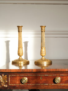 A Pair of Charles X Candlesticks