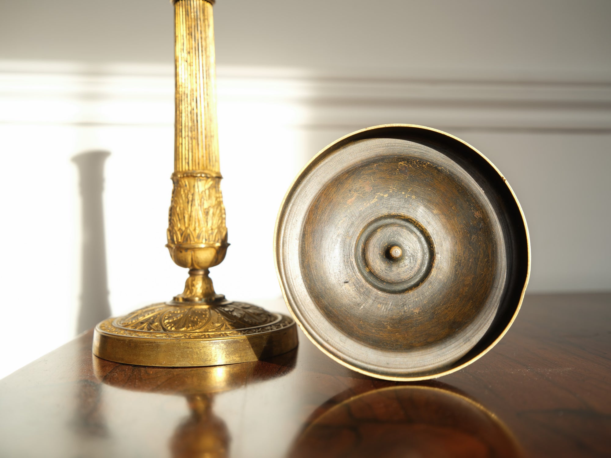 A Pair of Charles X Candlesticks