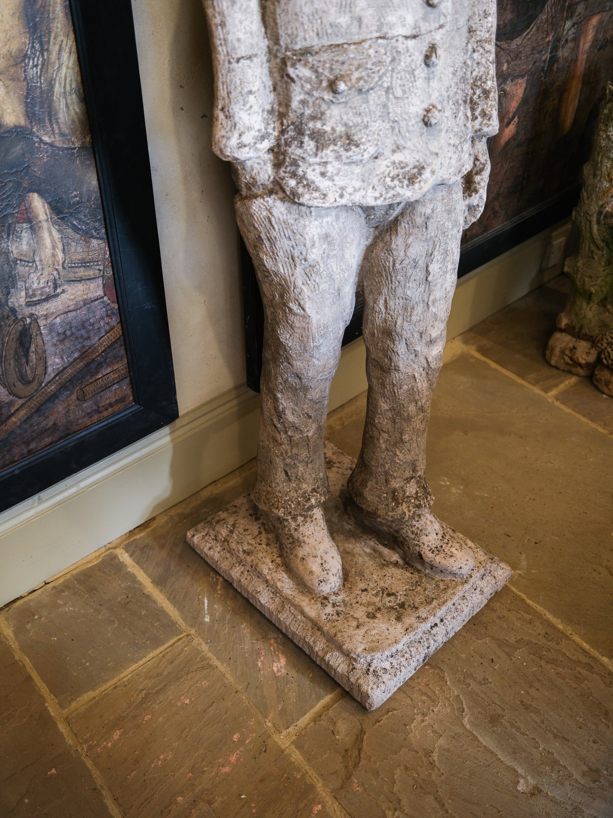 Statue of a Tall Boy