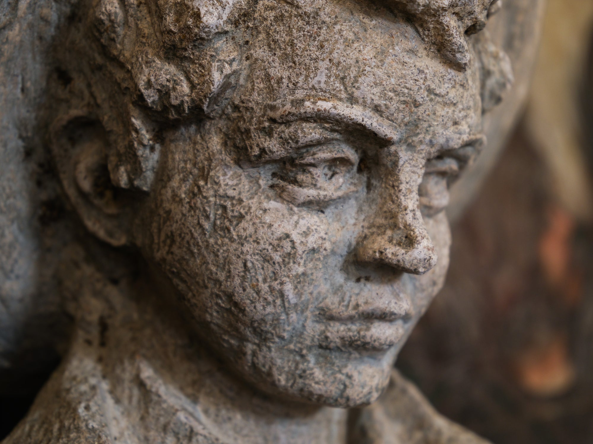 Statue of a Tall Boy