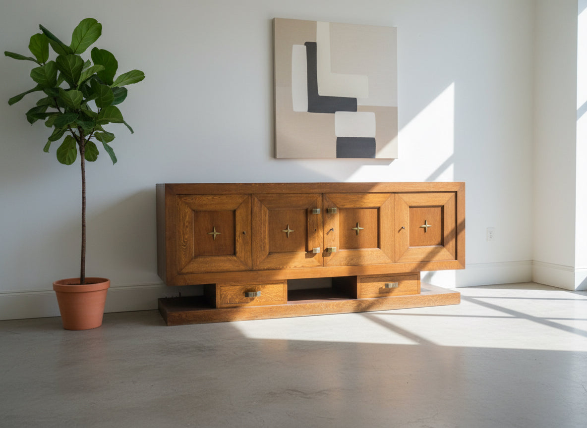 A 1970s Brutalist Sideboard
