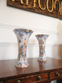 A Pair of Trumpet vases