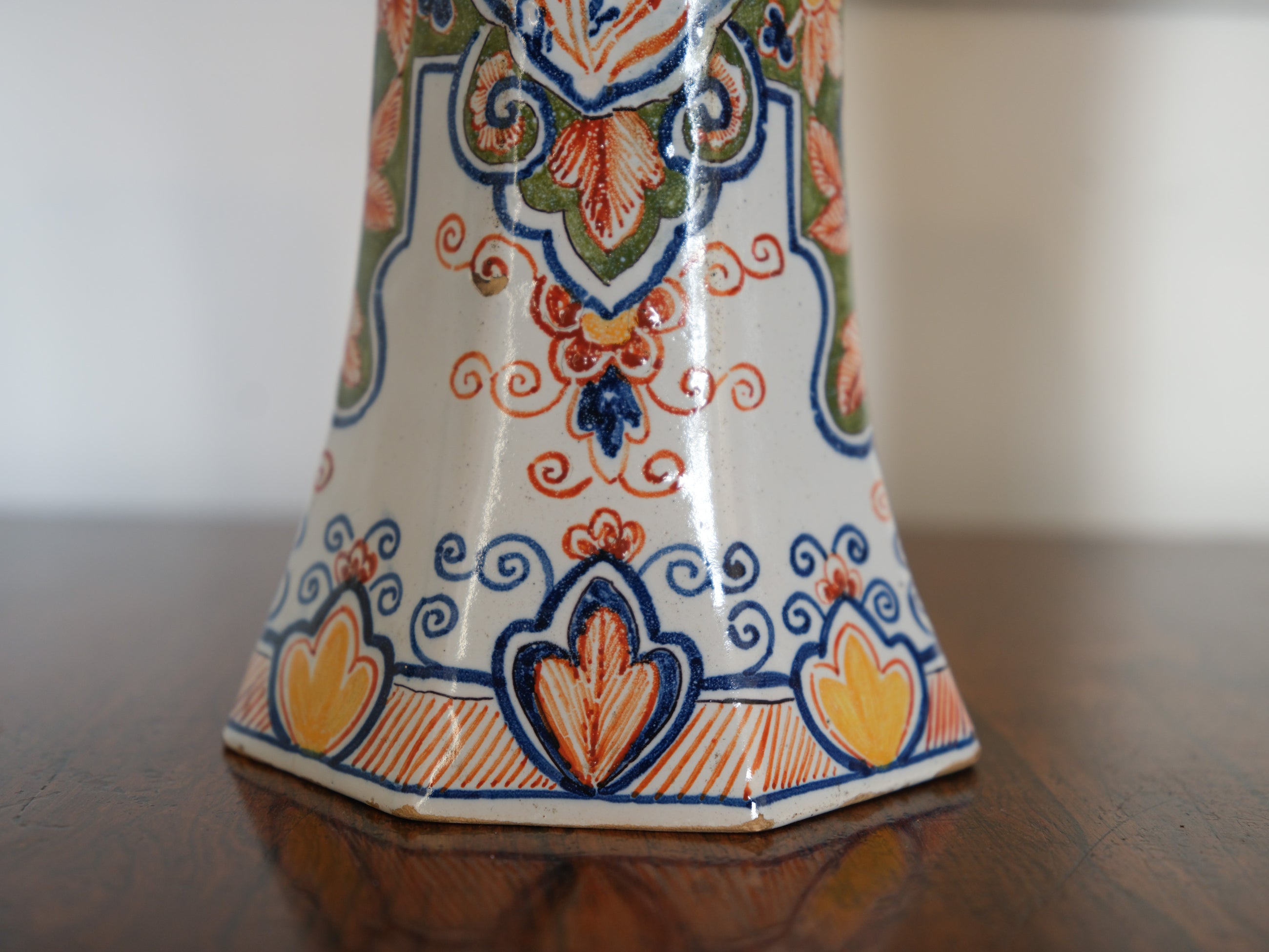 A Pair of Trumpet vases