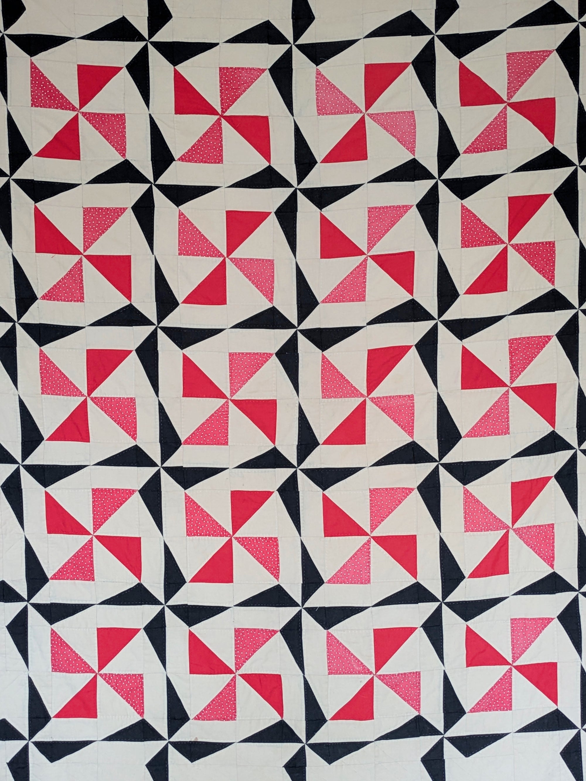 An  American "Night & Day" Quilt