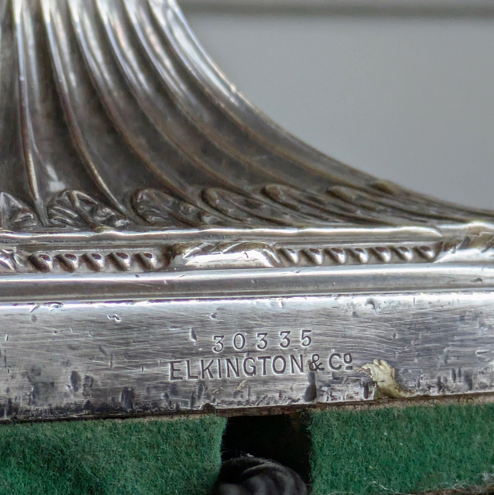 A Pair of Elkington Silver Plate Table Lamps