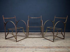 Metal Frame Garden Chairs