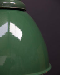 Green Enamel Industrial Pendant Light