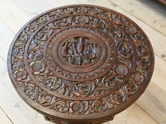 Anglo Indian Elephant Occasional Table