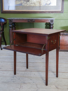 A Regency Mahogany Deception Table
