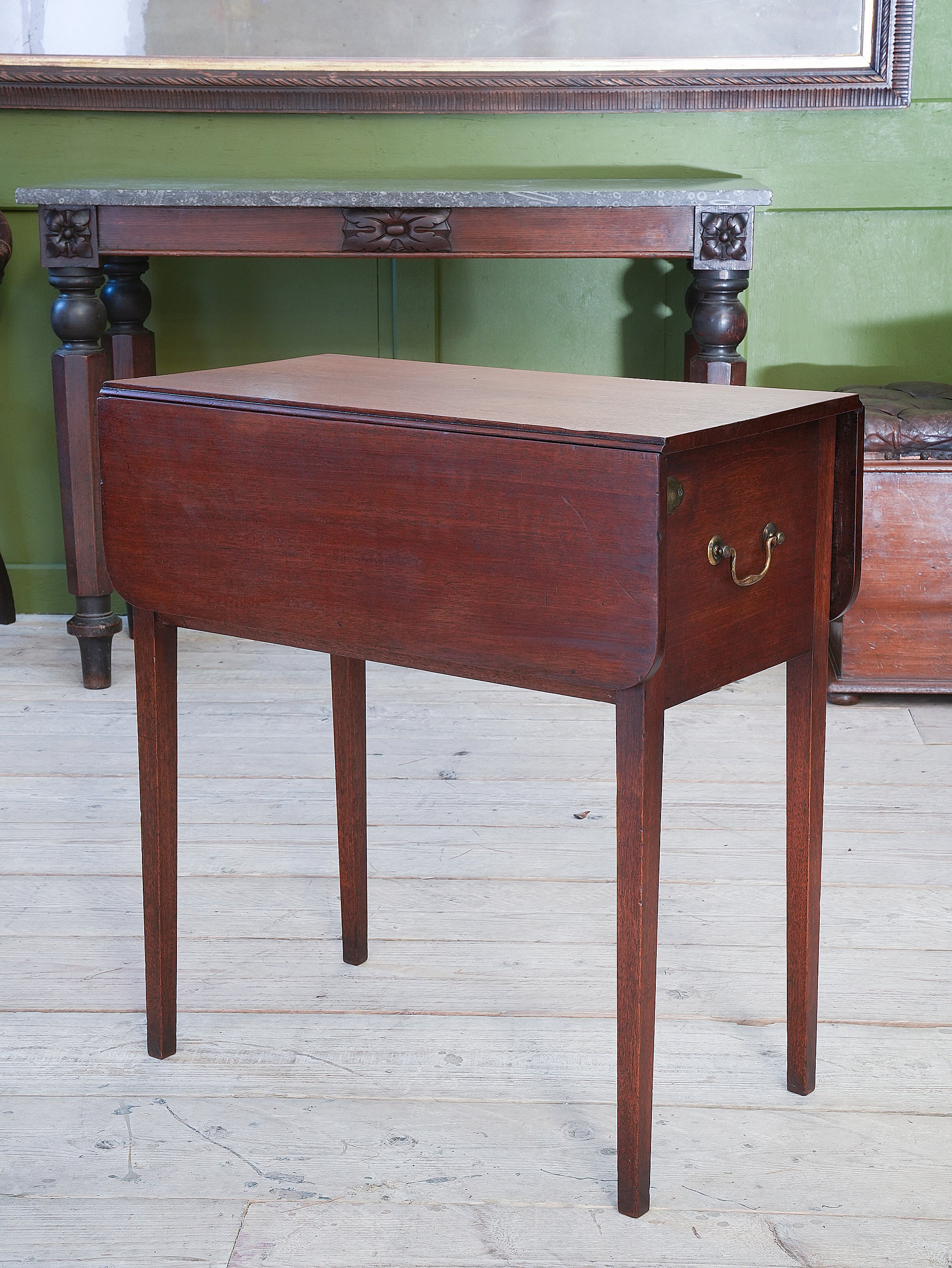 A Regency Mahogany Deception Table