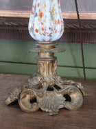 A 19th Century Opaline Glass Table Lamp