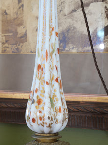 A 19th Century Opaline Glass Table Lamp