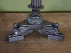 A 19th Century Bronze Neoclassical Column Candlestick