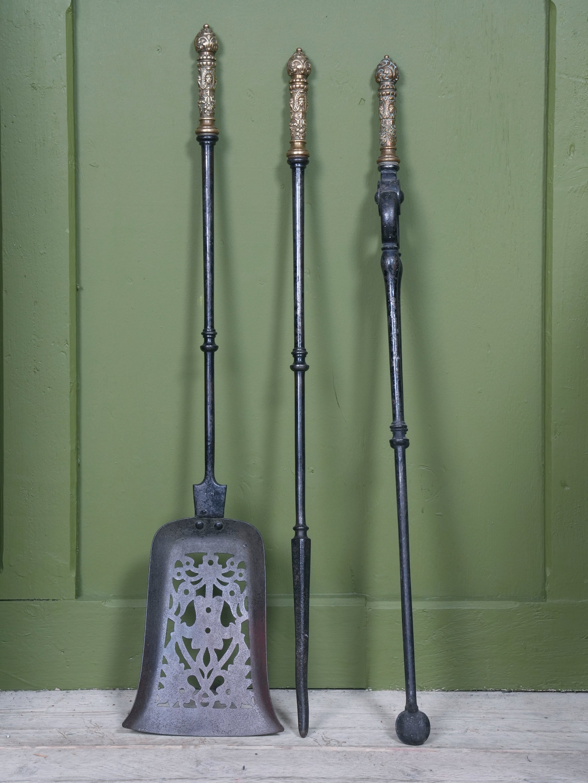 A Set of 19th Century Fire Irons