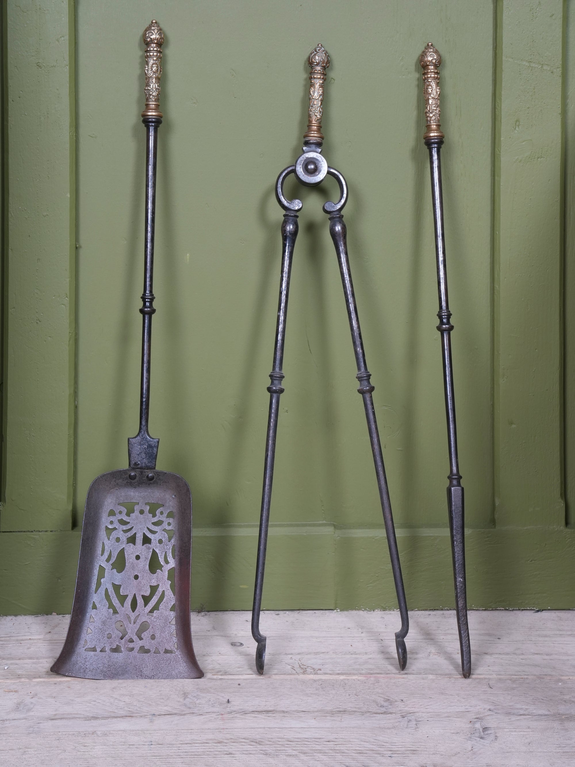 A Set of 19th Century Fire Irons