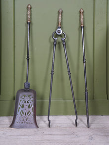 A Set of 19th Century Fire Irons