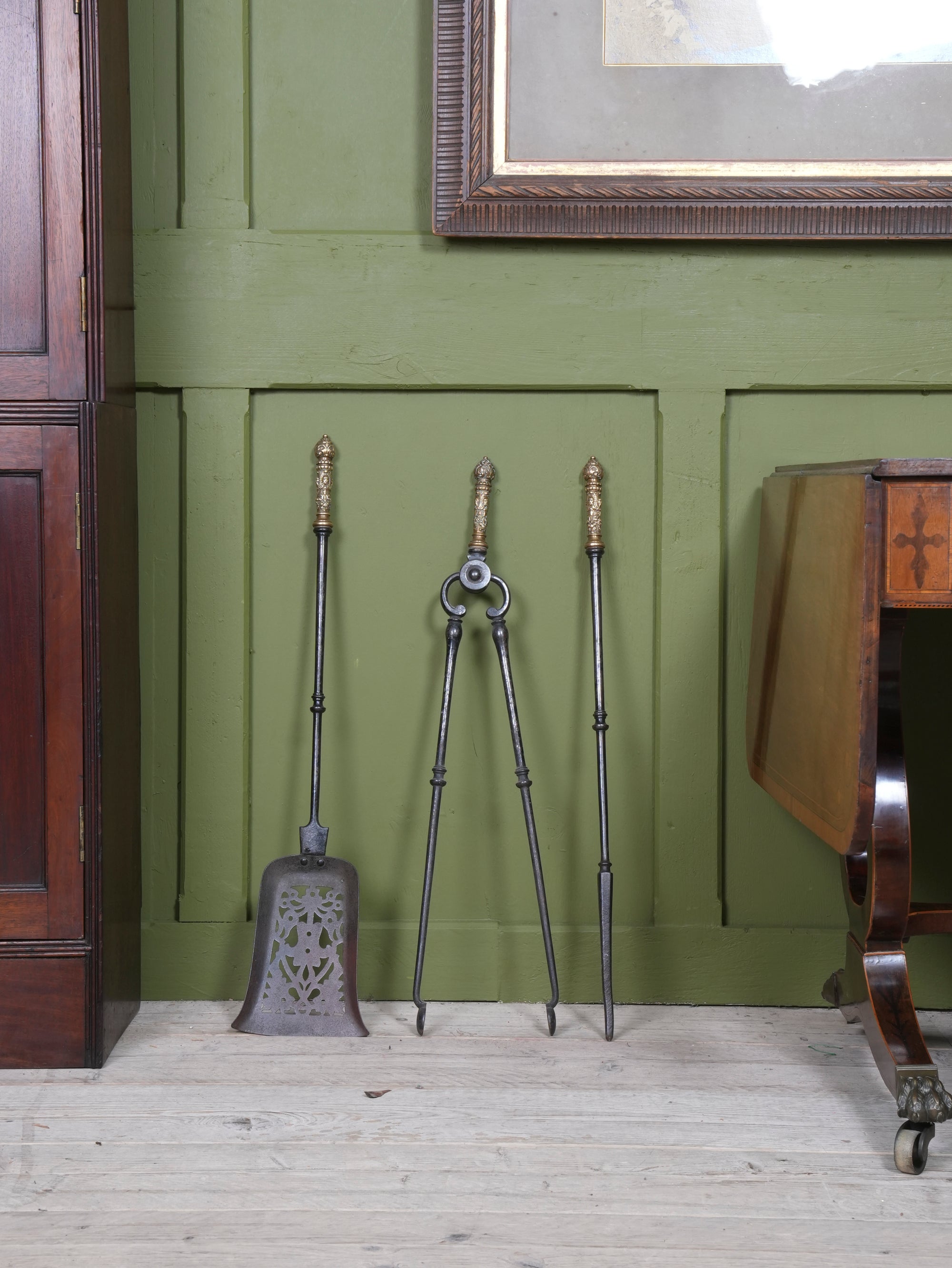 A Set of 19th Century Fire Irons