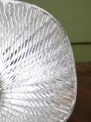 1930s Silvered Glass Parabolic Pendant Light