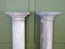 A Pair of 19th Century Marble Columns