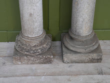 A Pair of 19th Century Marble Columns
