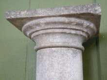 A Pair of 19th Century Marble Columns