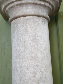 A Pair of 19th Century Marble Columns