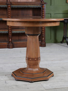 A Lace Wood & Oak Centre Table