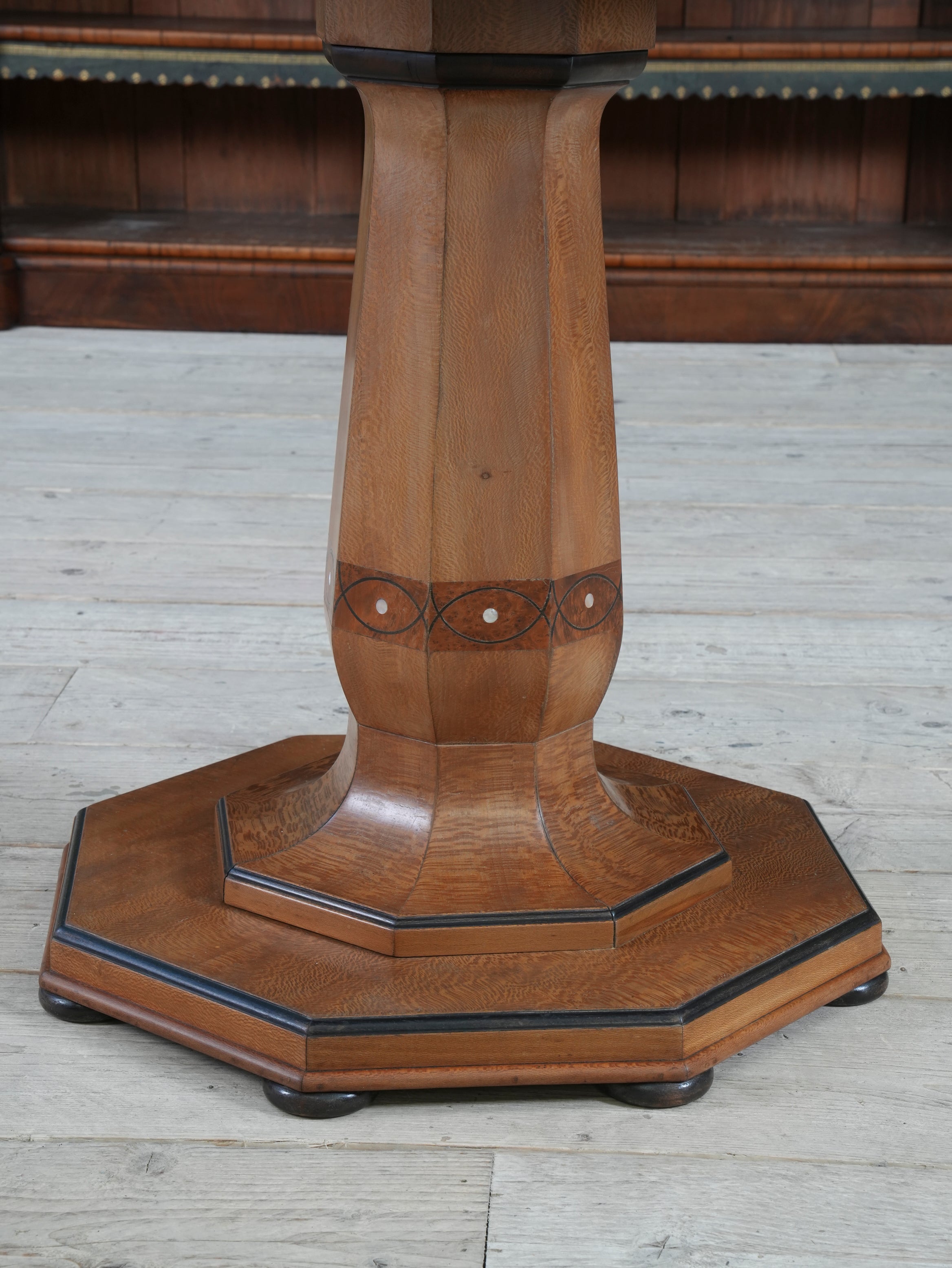 A Lace Wood & Oak Centre Table