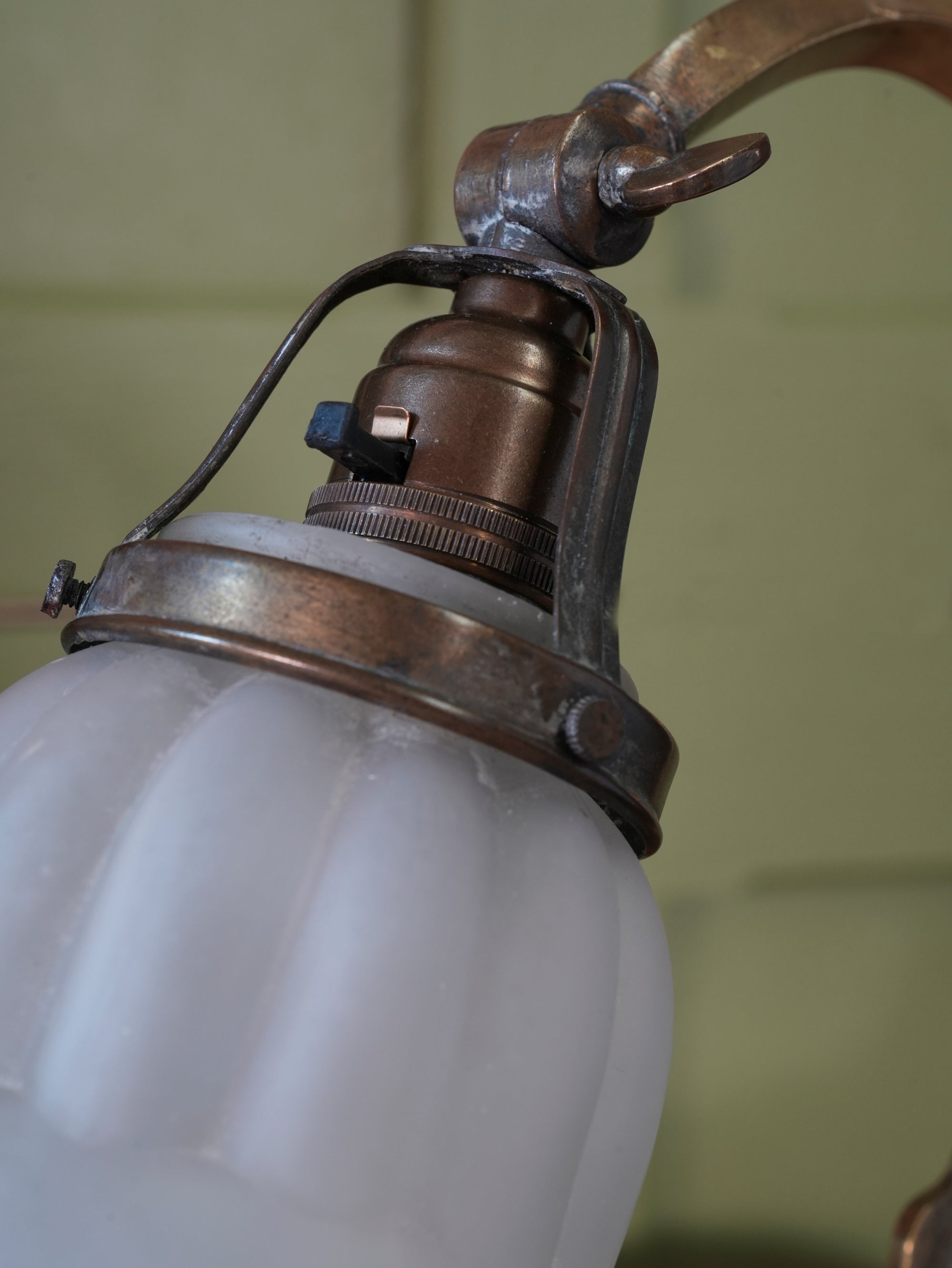 A Pair of Early 20th Century Brass Table Lamps