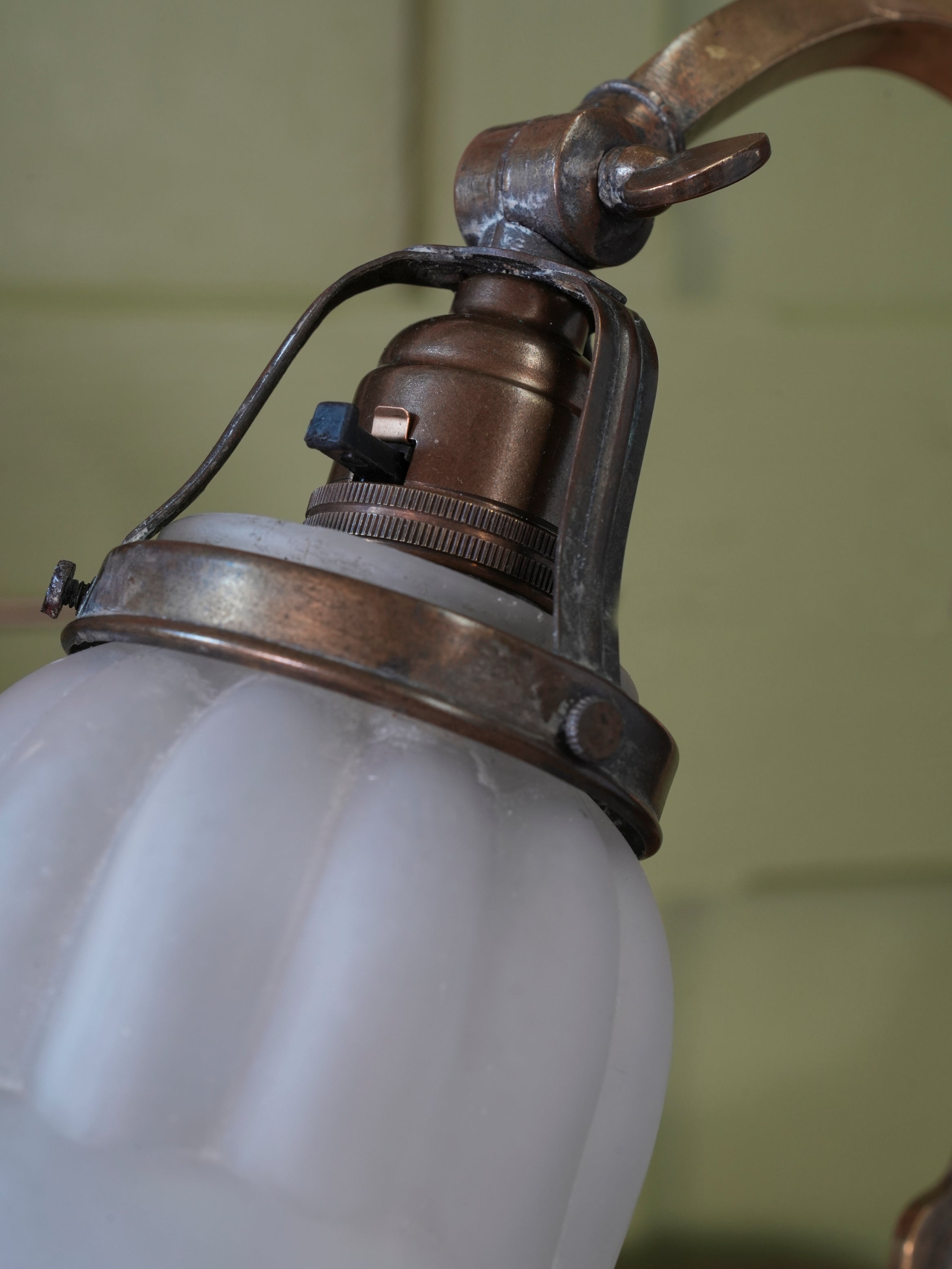 A Pair of Early 20th Century Brass Table Lamps