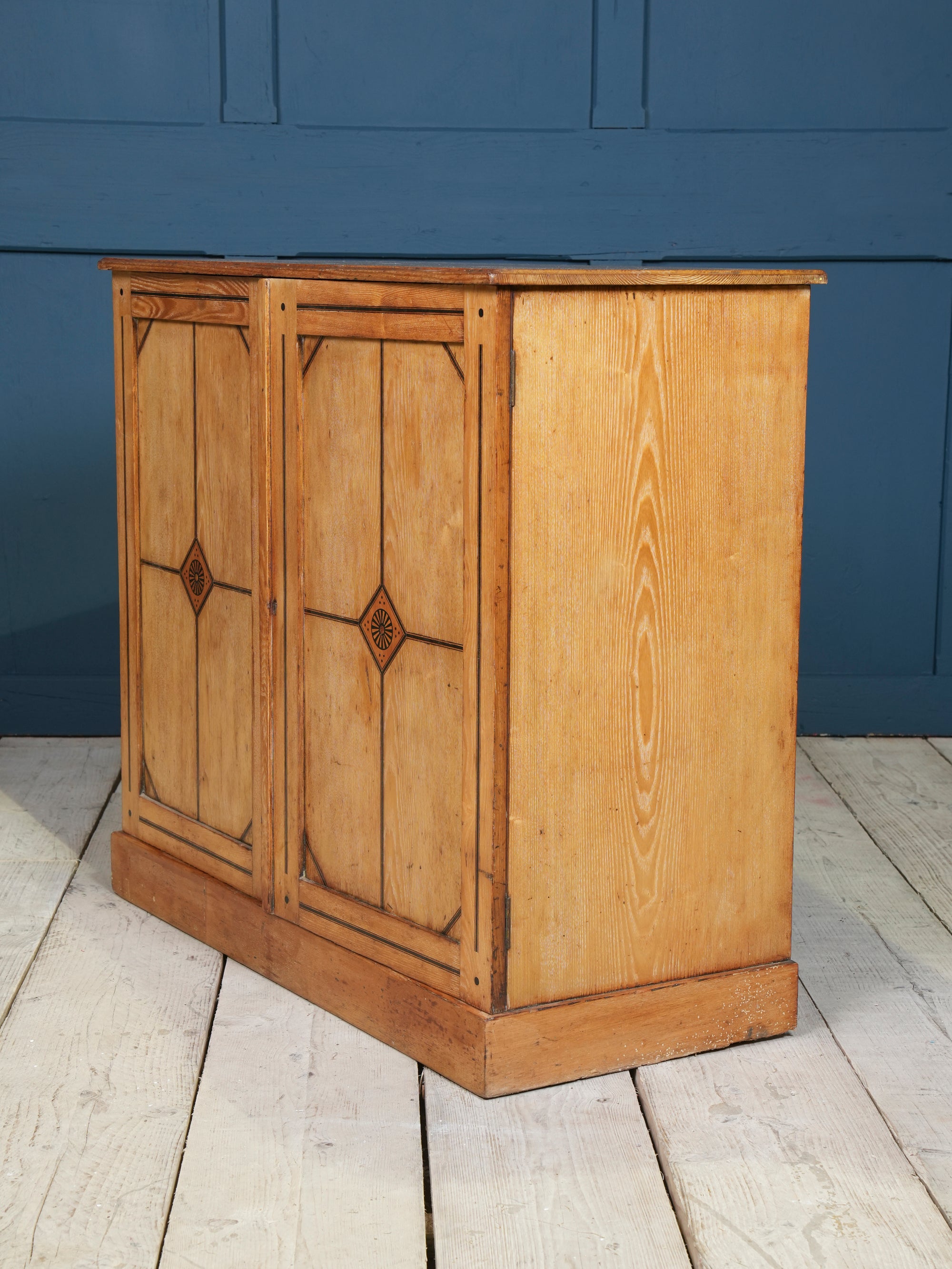 An Aesthetic Movement Ash Side Cabinet