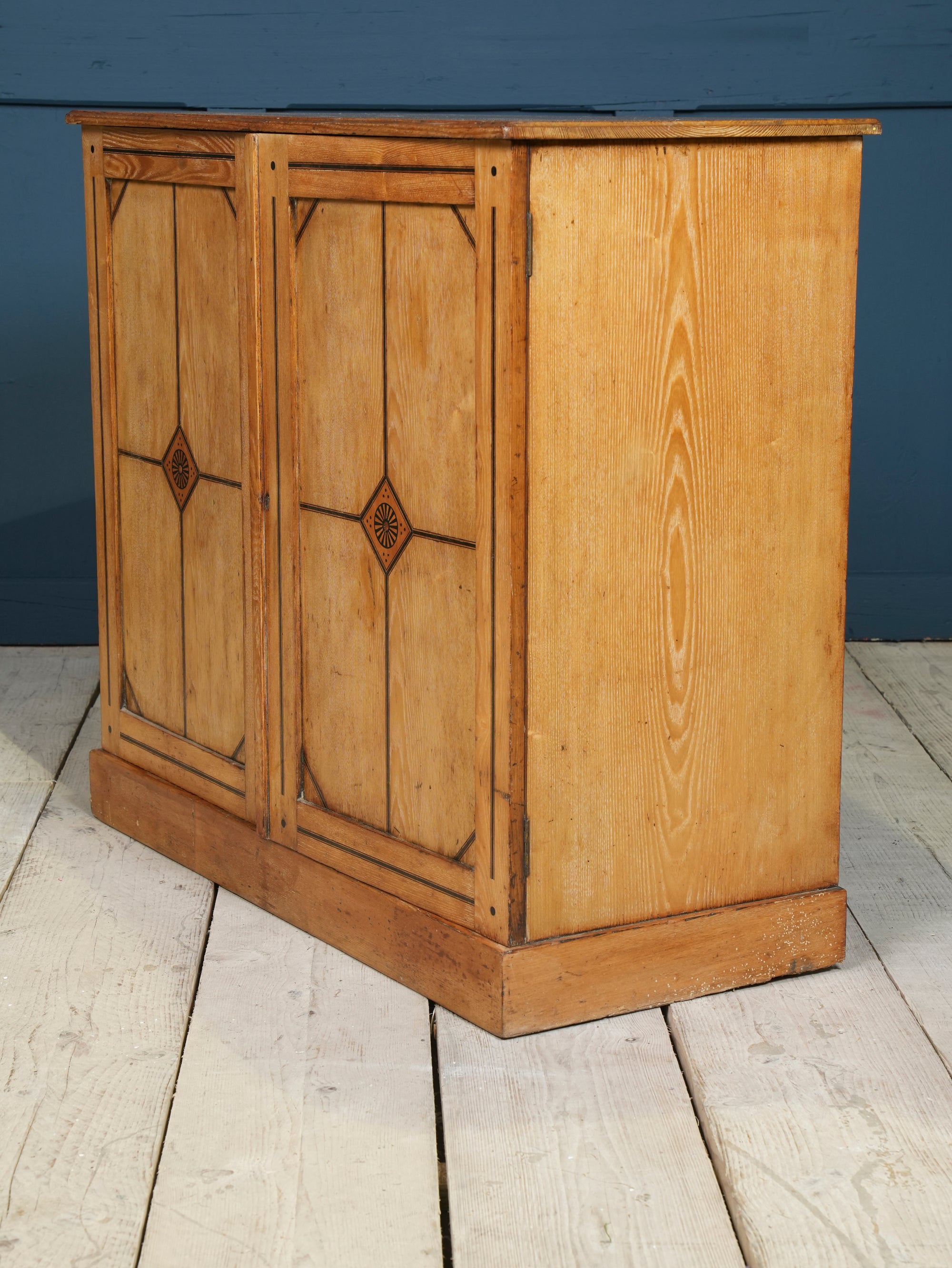 An Aesthetic Movement Ash Side Cabinet