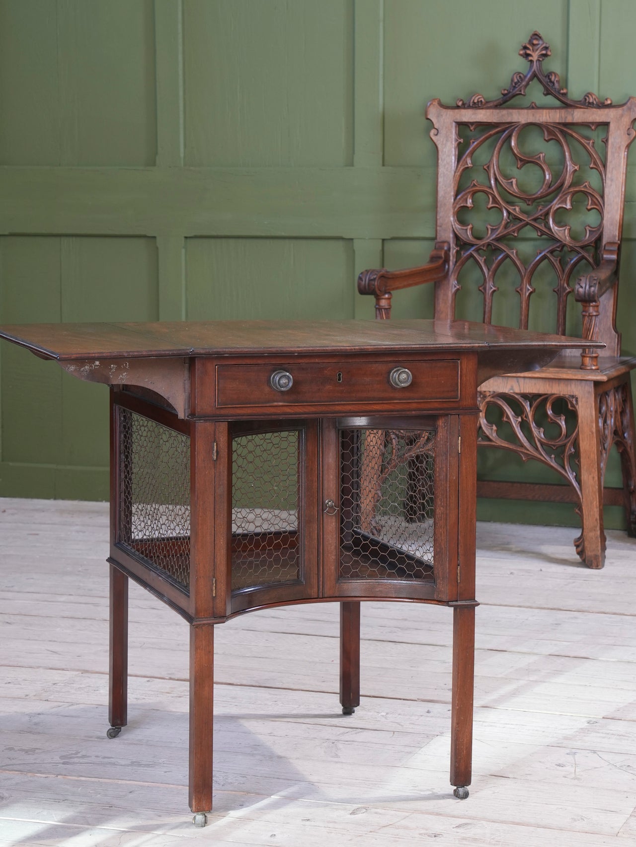 A Chippendale Period Pembroke Supper Table