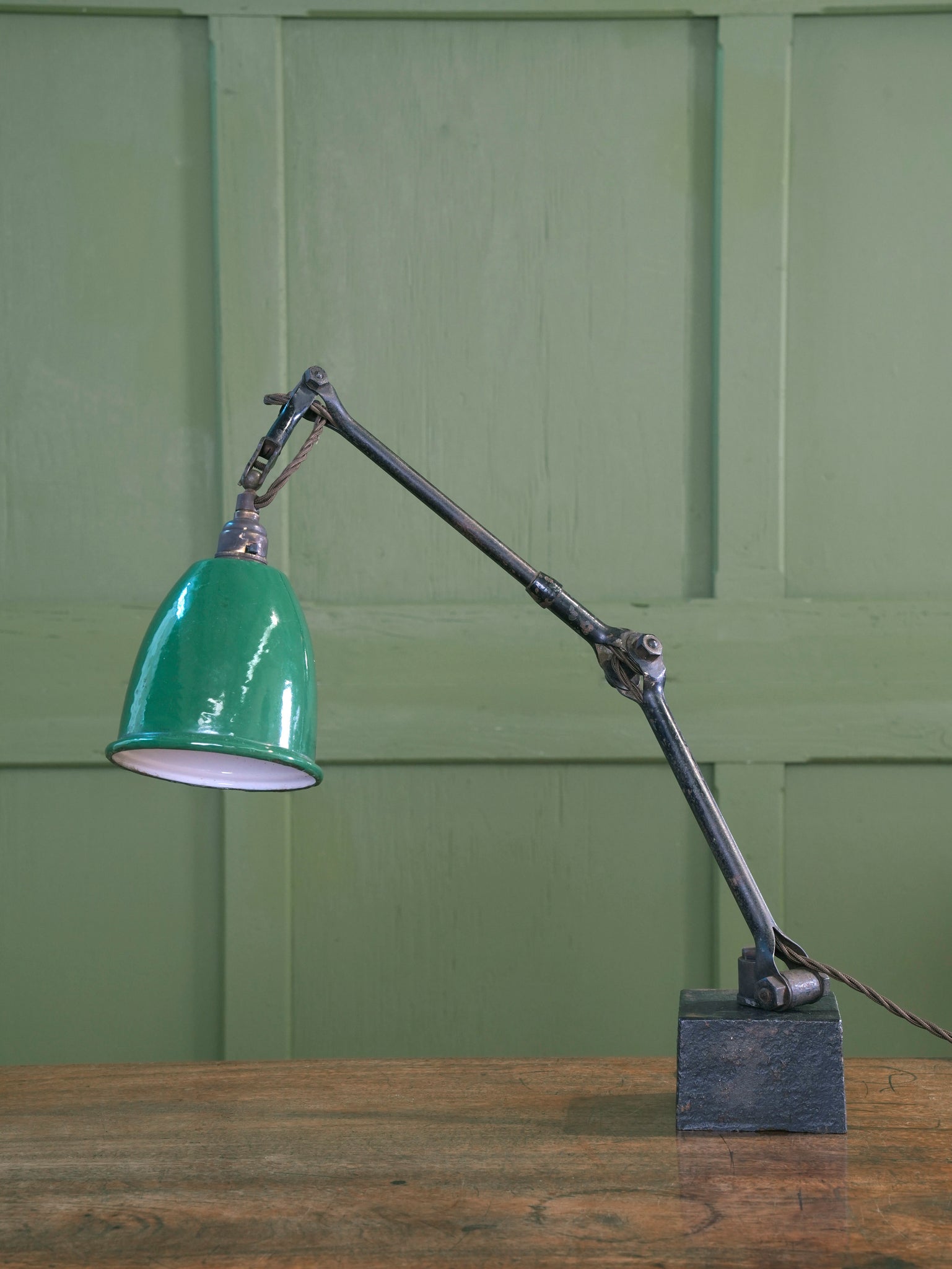 A Industrial Desk Lamp Drew Pritchard Ltd