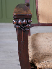 A Mahogany Arts & Crafts Elbow Chair