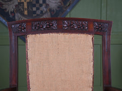 A Mahogany Arts & Crafts Elbow Chair