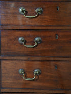 A Large George III Mahogany Breakfront Bookcase