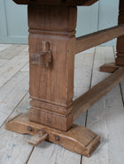 English Oak Arts & Crafts Refectory Table