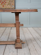 English Oak Arts & Crafts Refectory Table