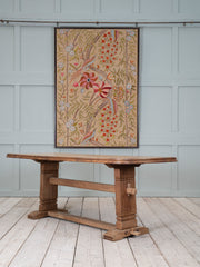 English Oak Arts & Crafts Refectory Table