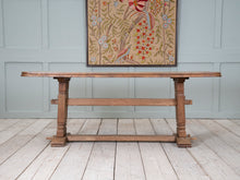 English Oak Arts & Crafts Refectory Table