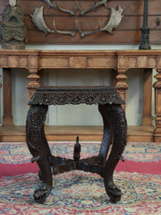 A Carved Indian Occasional Table