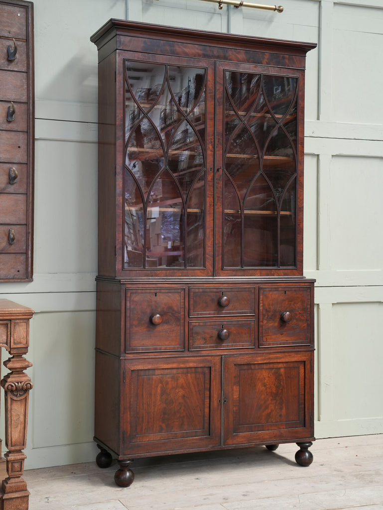 A George III Mahogany Bookcase