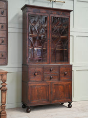 A George III Mahogany Bookcase