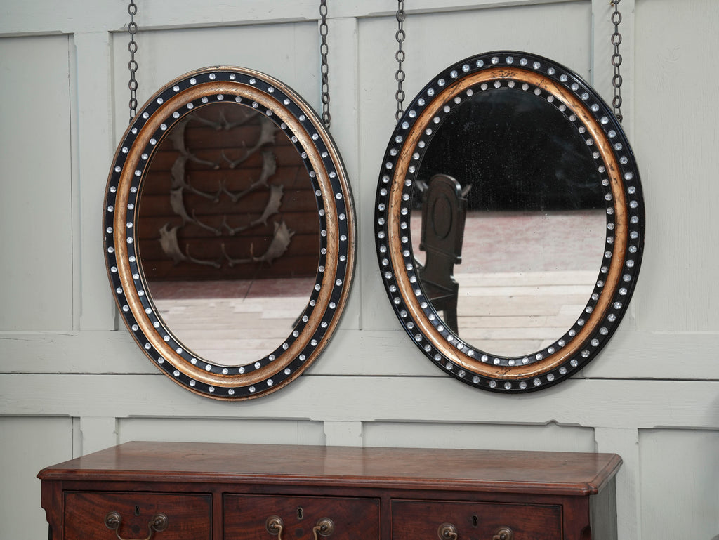 19th Century Irish Wall Mirror Drew Pritchard Ltd