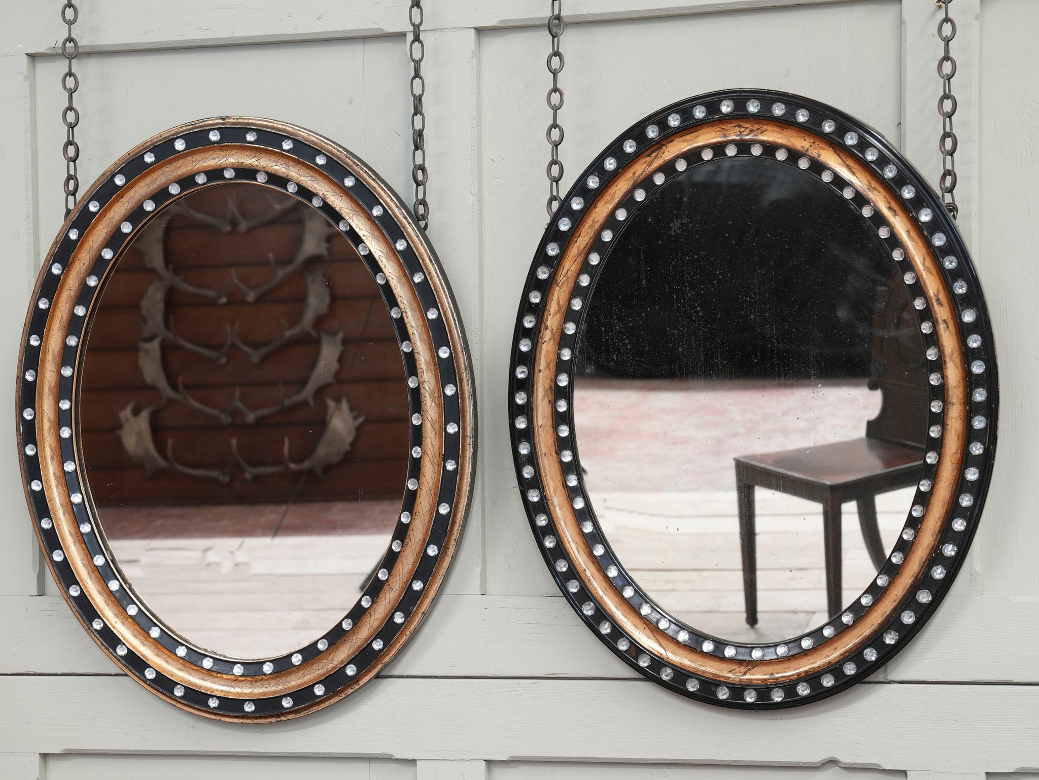 19th Century Irish Wall Mirror Drew Pritchard Ltd