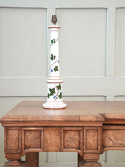 Italian Decorated Ceramic Table Lamp