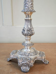 William IV Silver Table Lamp