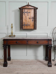 A 19th Century Marble Top Serving Table