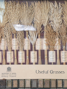 Suttons “Useful” Grasses & “Useless” Grasses Samplers